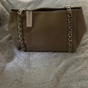 Large taupe BCBGeneration bag. Never used.